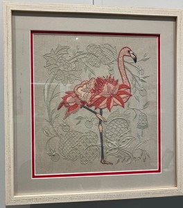 Nigel the Flamingo Blessings by Marcella Pedersen