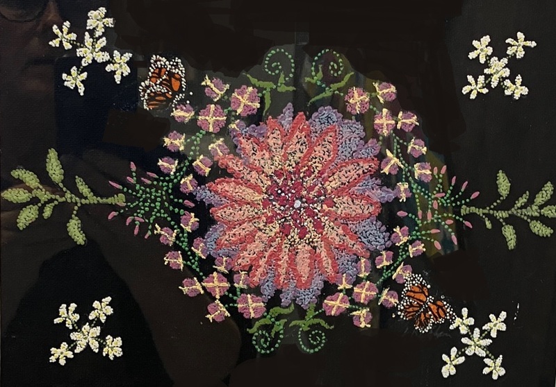 detail acrylic on canvas, age 15