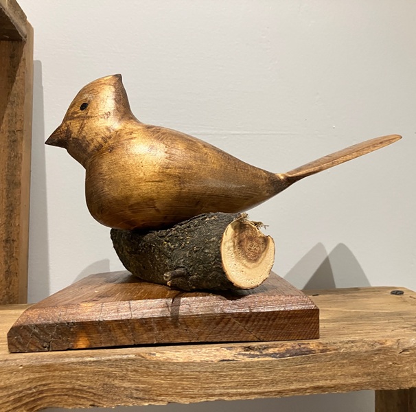 carved bird