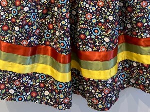 detail from ribbon skirt