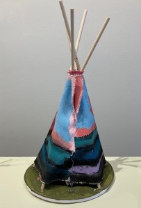 tipi painted canvas